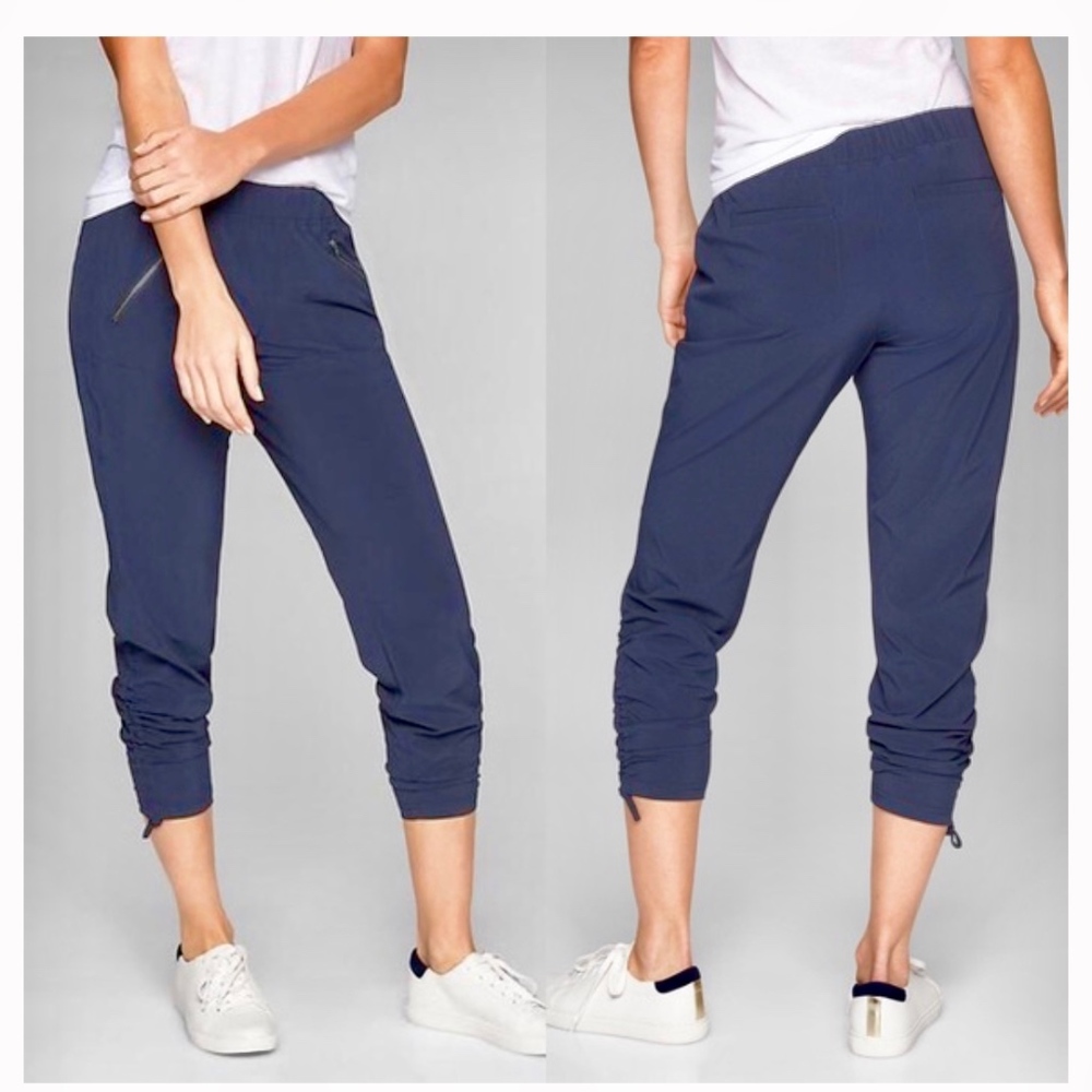 Aspire Ankle Pant from Athleta in Navy Blue